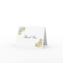 Cartão de Agradecimento de Casamento com Renda Vin