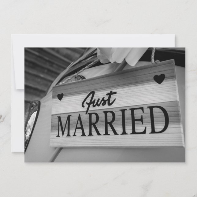 Cartão de agradecimento de casamento manuscrito Ki (Frente)