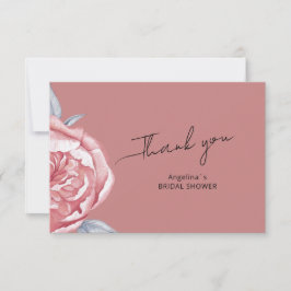 Cartão de agradecimento de chá de panela 