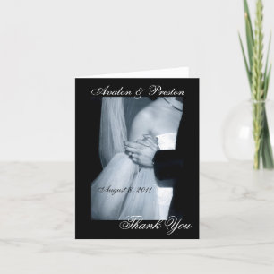 Cartão de Agradecimento de Dança de Casamento Pret