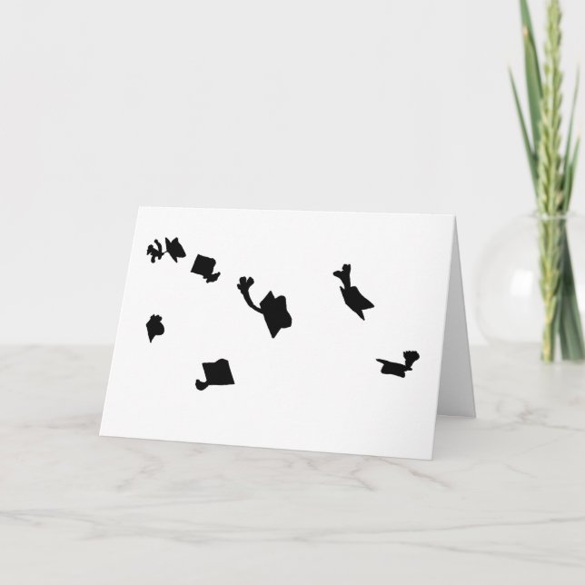 Cartão de agradecimento de diploma (Frente)