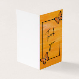 Cartão de Agradecimento de Folha Dupla