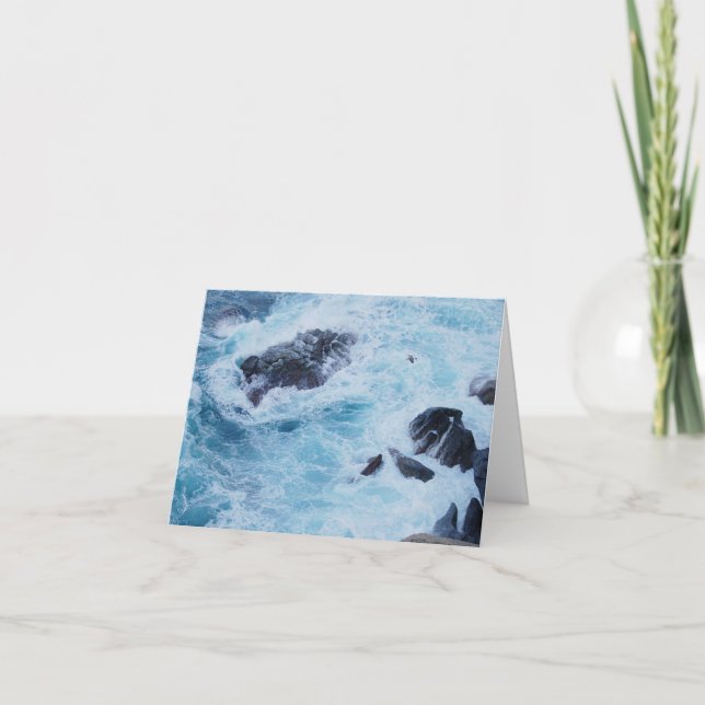 Cartão de Agradecimento de Folha Dupla. Cinque Ter (Frente)