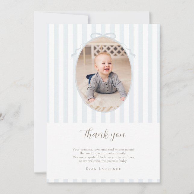 Cartão de Agradecimento de Foto do Patinho Tolo Az (Frente)