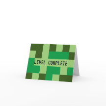 Cartão de Agradecimento de Jogador Nível Completo