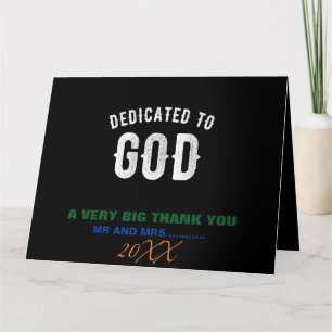 CARTÃO DE AGRADECIMENTO DEDICADO A DEUS TEXTO BRANCO LEGAL PERSONALIZÁVEL