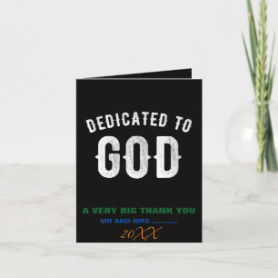 CARTÃO DE AGRADECIMENTO DEDICADO A DEUS TEXTO BRANCO LEGAL PERSONALIZÁVEL