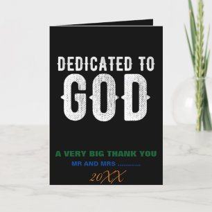 CARTÃO DE AGRADECIMENTO DEDICADO A DEUS TEXTO BRANCO PERSONALIZÁVEL LEGAL
