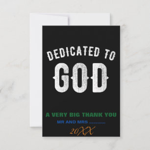 CARTÃO DE AGRADECIMENTO DEDICADO A DEUS TEXTO BRANCO RESFRIADO PERSONALIZÁ