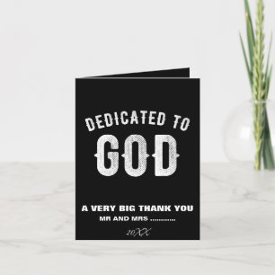 CARTÃO DE AGRADECIMENTO DEDICADO A DEUS TEXTO BRANCO RESFRIADO PERSONALIZÁ