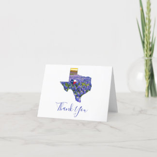 Cartão De Agradecimento Deep in the Heart of Texas Thank You Note