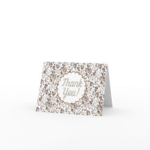 Deixa Berries Elegante Aquarela Floral Obrigado