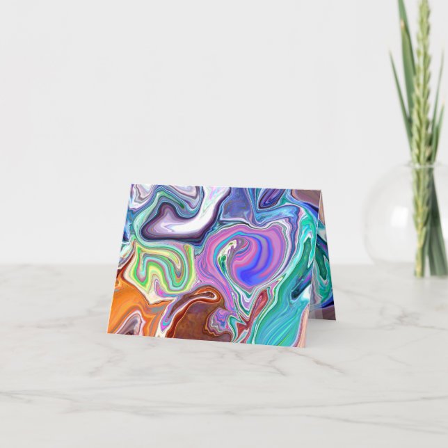 Cartão De Agradecimento Delirious (Frente)