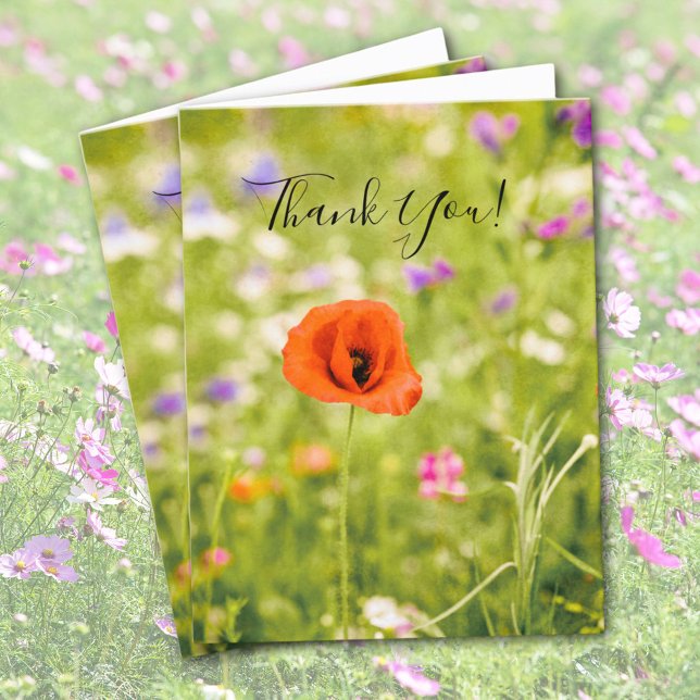 Cartão De Agradecimento Dentro de Vazio de  (Criador carregado)