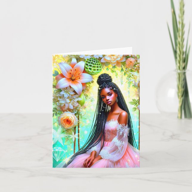 Cartão De Agradecimento Des mots venus du cœur, carte pour tous (Frente)