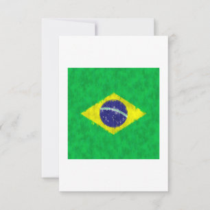 Cartão De Agradecimento Desenho de pintura a óleo no Brasil