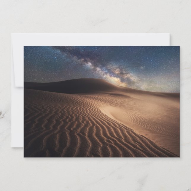 Cartão De Agradecimento Desertos | Ordos City Mongólia China (Frente)