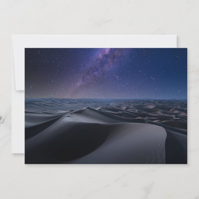 Cartão De Agradecimento Deserts | Empty Quarter Desert Abu Dhabi (Frente)