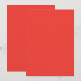 Cartão De Agradecimento Design com fundo vermelho e borda branca