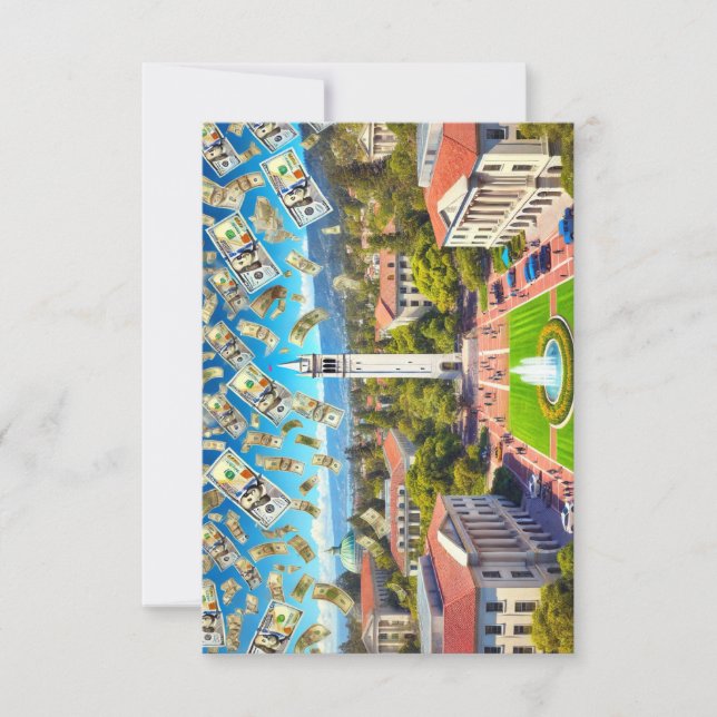 Cartão de Agradecimento - Design da UCC Berkeley (Frente)