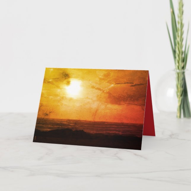 Cartão De Agradecimento design do 'SkyLight', obrigado-te por me inspirare (Frente)