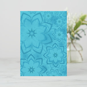 Cartão De Agradecimento Design Floral 16
