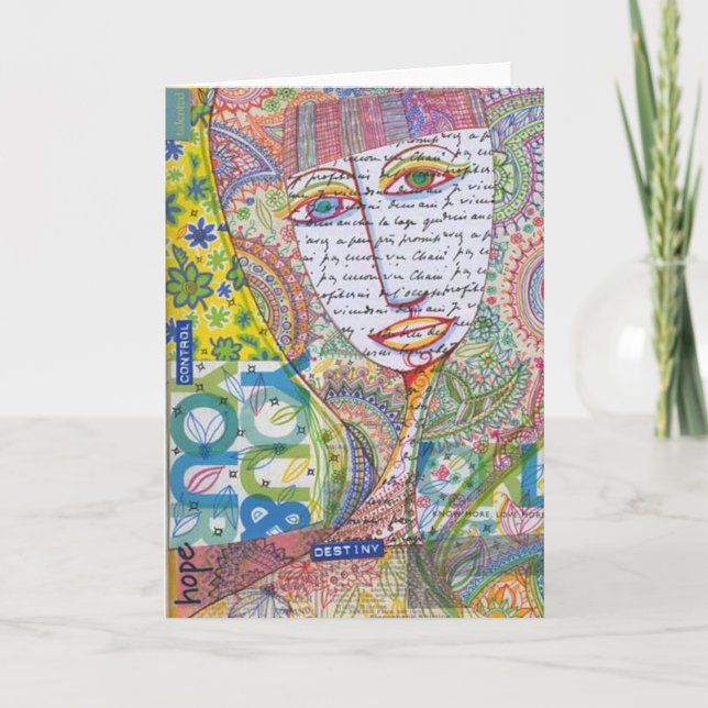 Cartão De Agradecimento Destino (Frente)