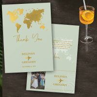 Destino Casamento do World Passport Sage Green Dou