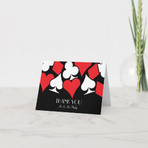 Cartão De Agradecimento Destiny Las Vegas Wedding Thank You Note Card