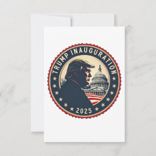 Cartão De Agradecimento Dia da Inauguração de Trump, 2025, Orgulho da Maga