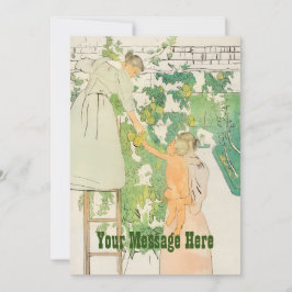 Cartão De Agradecimento Dia de as mães - Reunindo Fruta por Mary Cassatt.