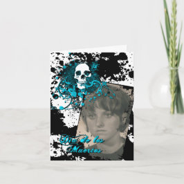 Cartão De Agradecimento dia de los muertos memorial celebration