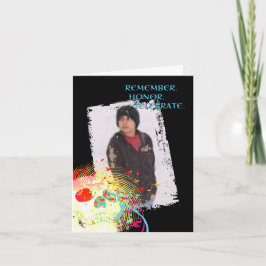 Cartão De Agradecimento dia de los muertos memorial celebration : hi-fi