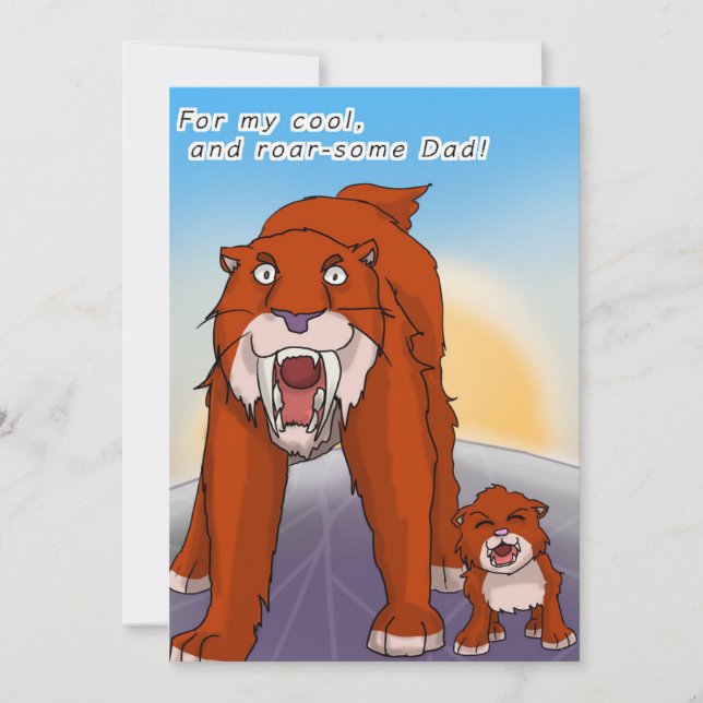 Cartão De Agradecimento Dia de os pais de Bebês Frost (Frente)