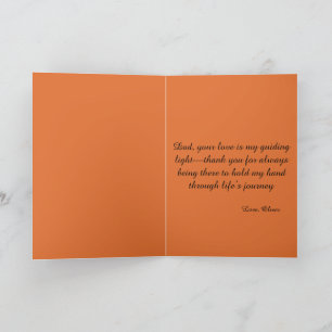 Cartão De Agradecimento Dia de os pais Sunset Beach