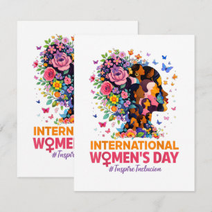 Cartão De Agradecimento Dia Internacional da Mulher