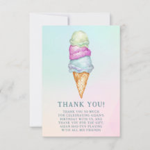 Diversão Foto de Sorvete de Verão Festa de Anivers