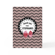 Divisores, pontos e Arco cor-de-rosa e branco Z58