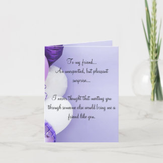 Cartão De Agradecimento DNHallmark EXCLUSIVE: A Friend's Birthday Card