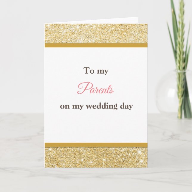 Cartão de agradecimento do casamento dos meus pais (Frente)