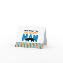 Cartão de Agradecimento do "Homemzinho"