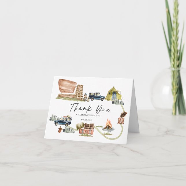 Cartão de Agradecimento do Parque Nacional (Frente)