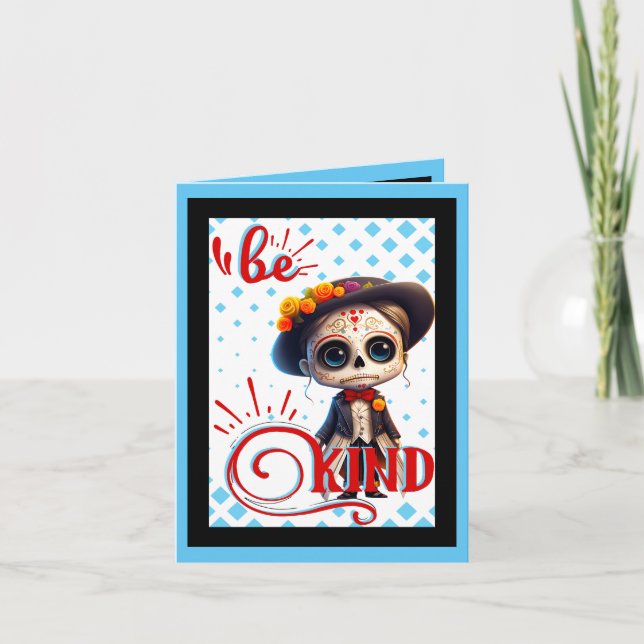 Cartão de agradecimento dobrado (Frente)