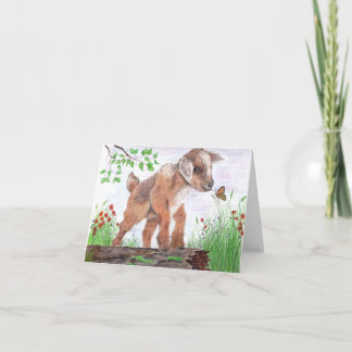 Cartão de Agradecimento Dobrado