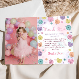 Cartão De Agradecimento Doce Namorado Foto de Aniversário de Valentine