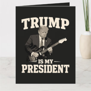 Cartão De Agradecimento Donald Trump É Meu Presidente