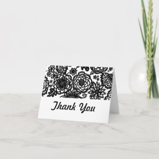 Cartão De Agradecimento dotcrazy Thank You Cards