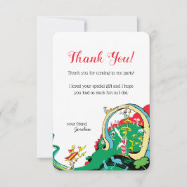 Cartão De Agradecimento Dr. Seuss | Feliz Aniversário para Você - Agradeci