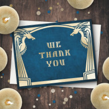 Dragon Fantasy Modern Deco Wedding