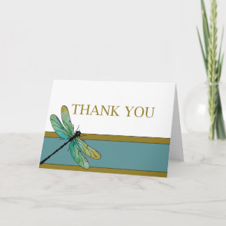 Cartão De Agradecimento Dragonfly Thank You Note